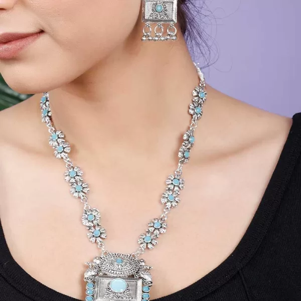 Necklace set Square Long